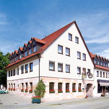 Bloedel Gasthof Gruener Baum Nürnberg Eksteriør billede