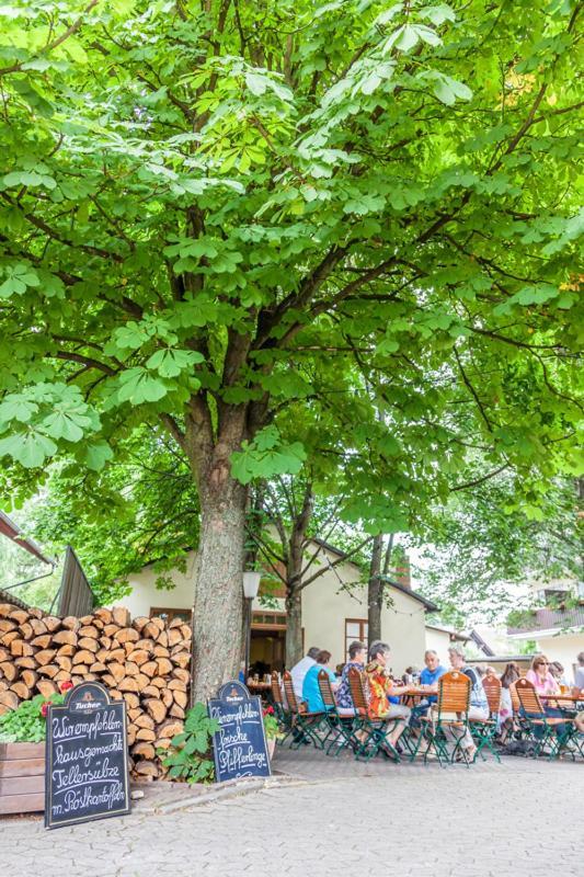 Bloedel Gasthof Gruener Baum Nürnberg Eksteriør billede